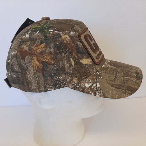 Cat Diesel Power Embroidered Patch Trucker Strapback Camouflage Hat Cap - Picture 4 of 5